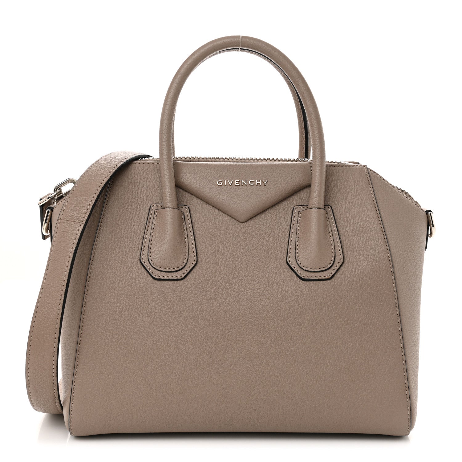 Givenchy Sugar Goatskin Small Antigona Mastic 1 of 10
