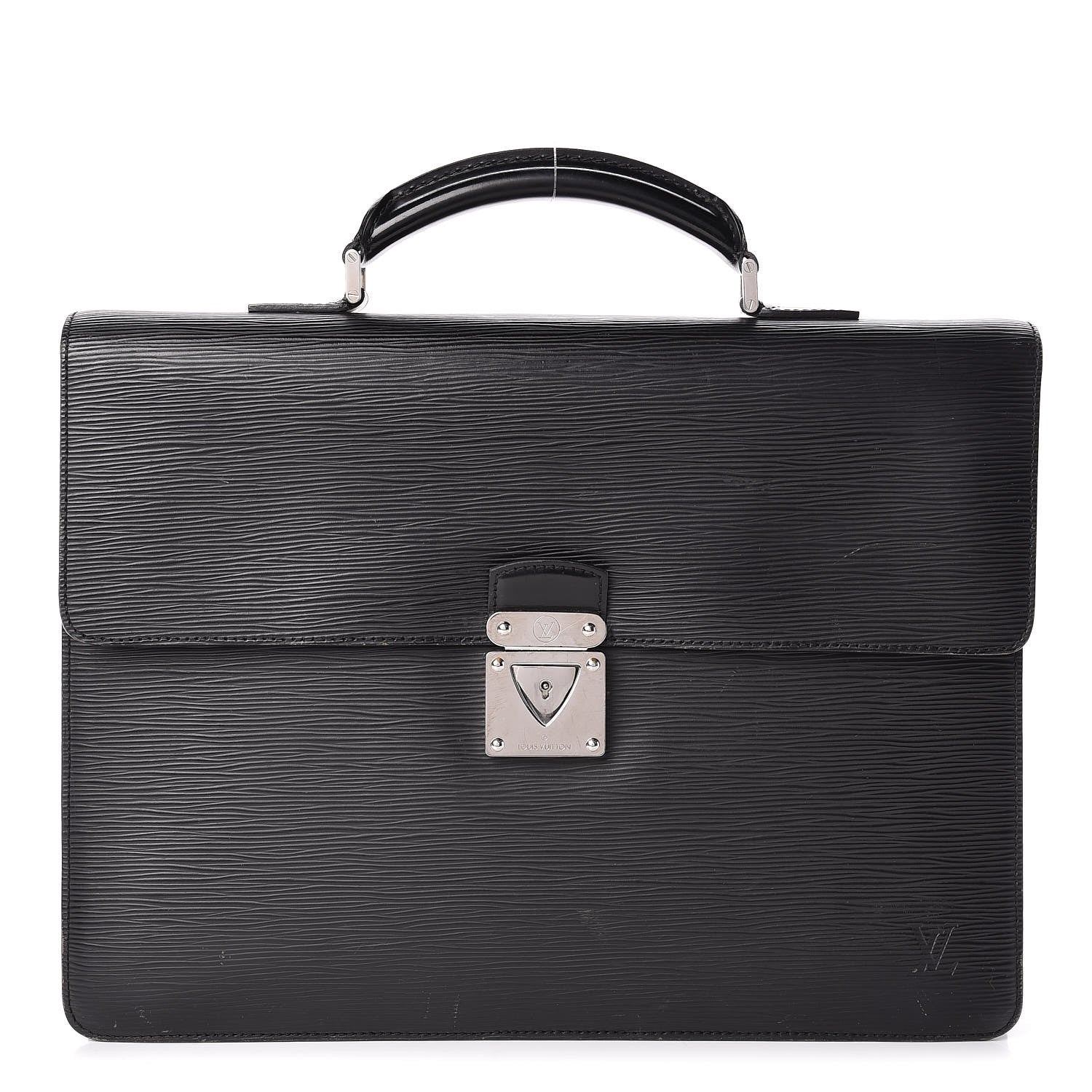 Louis Vuitton Epi Robusto 1 Compartment Briefcase Black 1 of 28