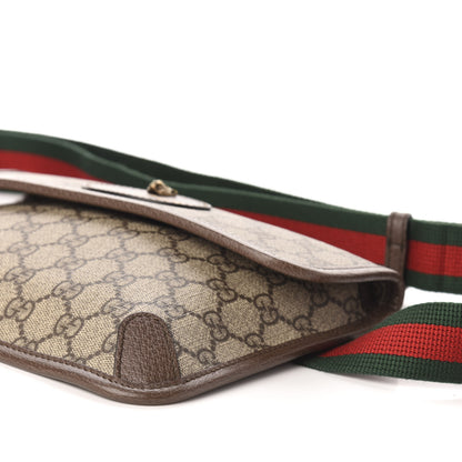 Gucci GG Supreme Monogram Neo Vintage Web Belt Bag Brown 10 of 11