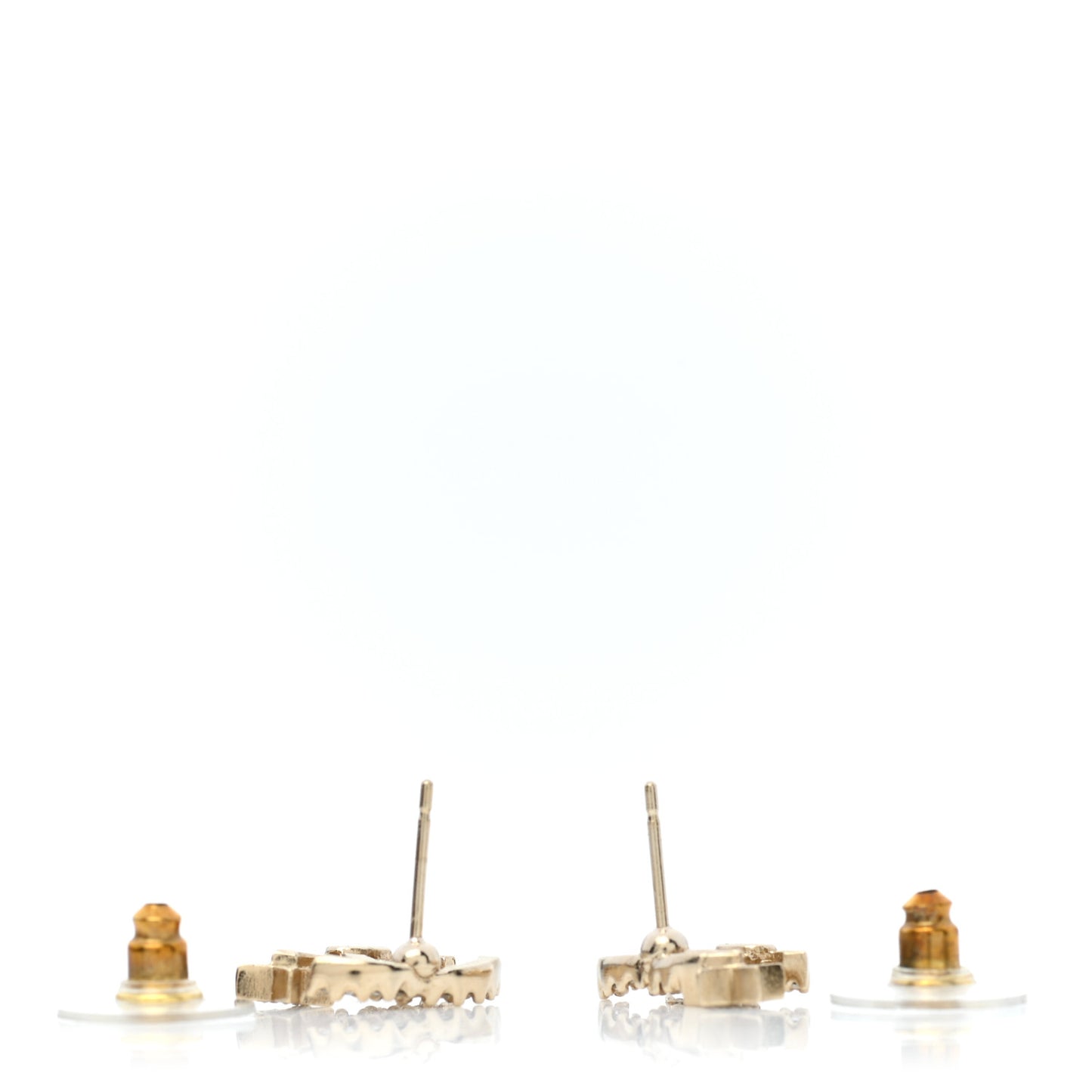 Crystal CC Starfall Earrings Gold