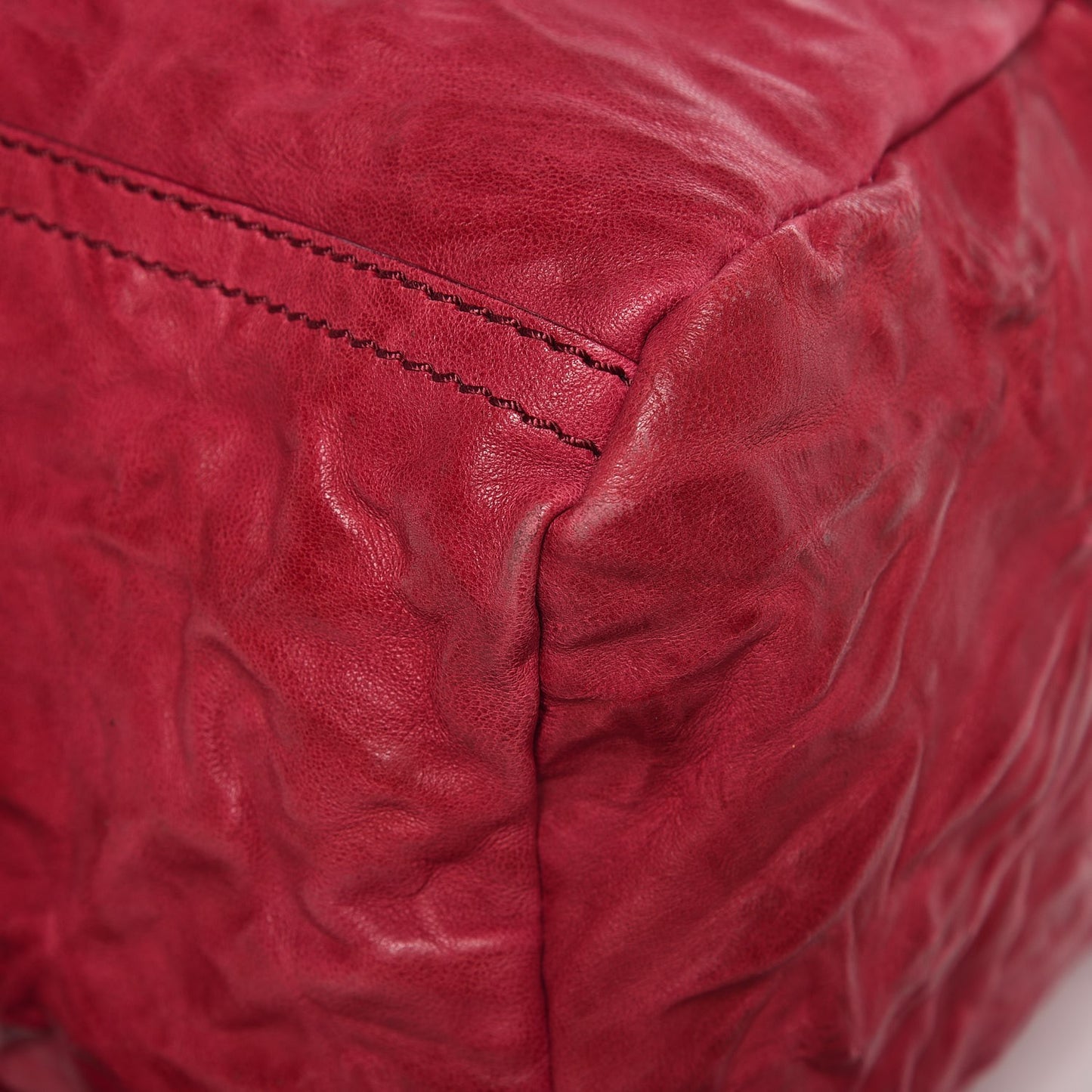 Tumbled Sheepskin Medium Pandora Cherry