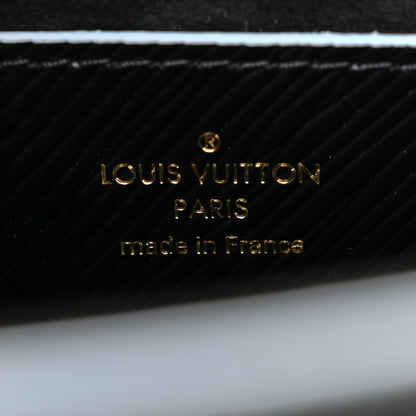 Louis Vuitton Epi Blooming Flowers Twist Shoulder Bag MM Black 7 of 11