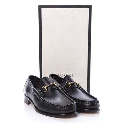 Gucci Calfskin Mens 1953 Horsebit Loafers 9.5 Black 10 of 10