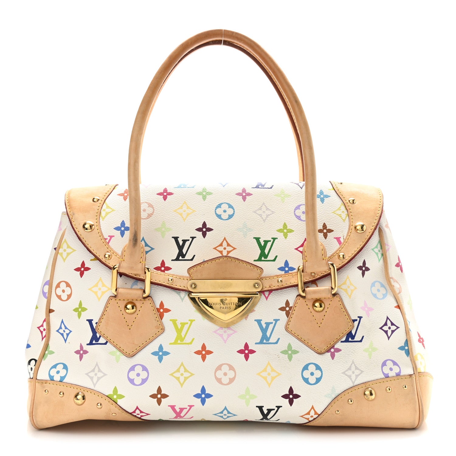 Louis Vuitton Monogram Multicolor Beverly GM White 1 of 21