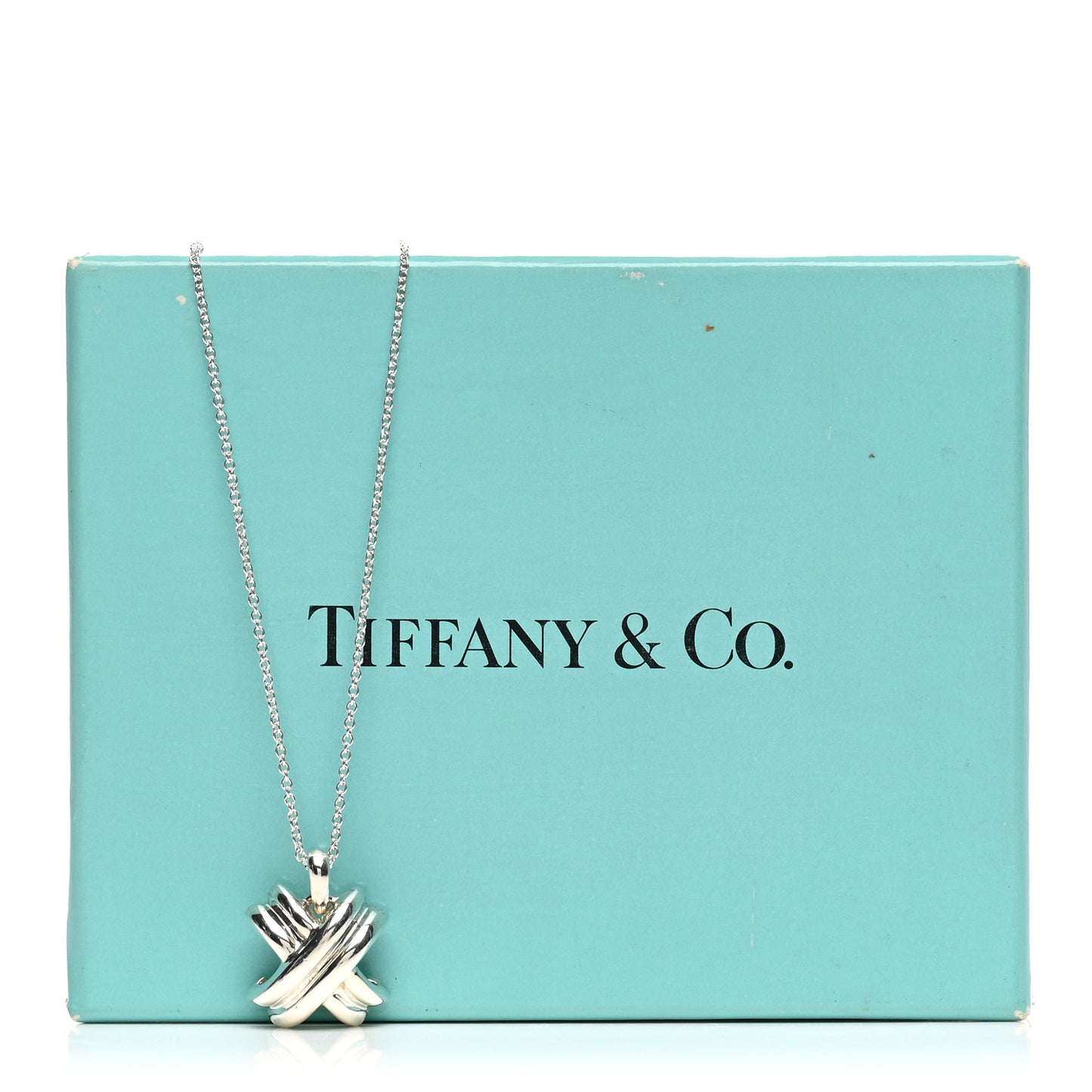Sterling Silver Signature X Pendant Necklace