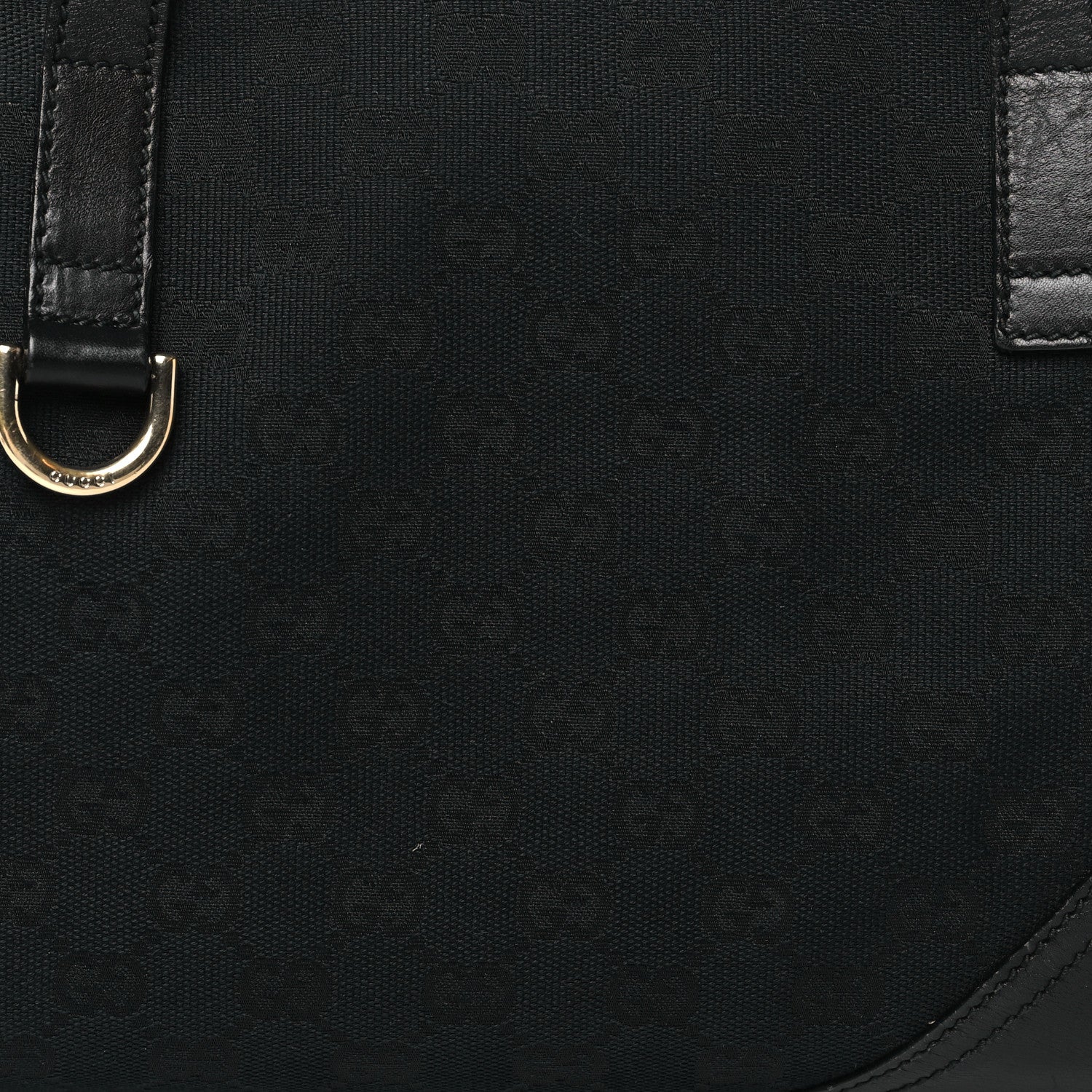Gucci Monogram Medium New Britt Boston Black 8 of 10