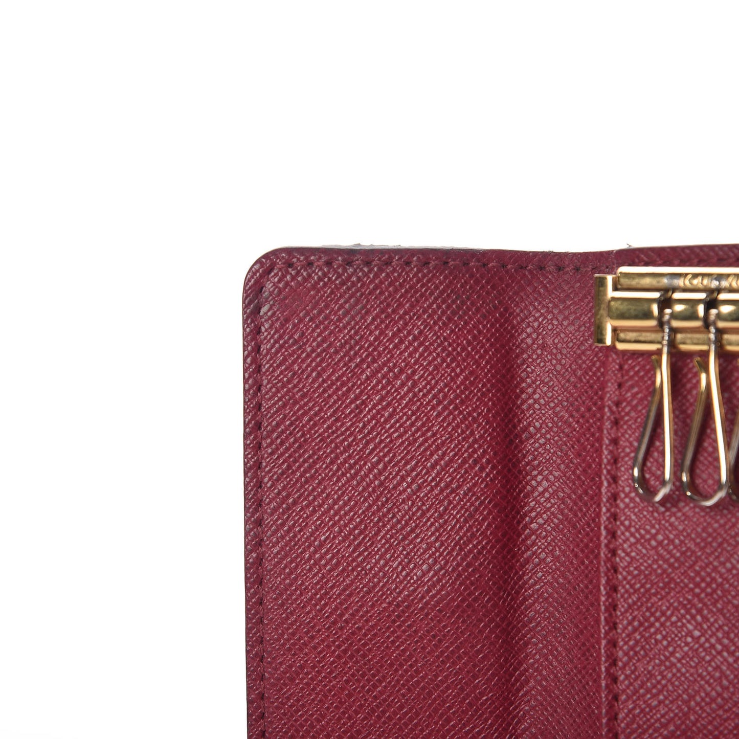 Monogram 4 Key Multicles Holder Fuchsia