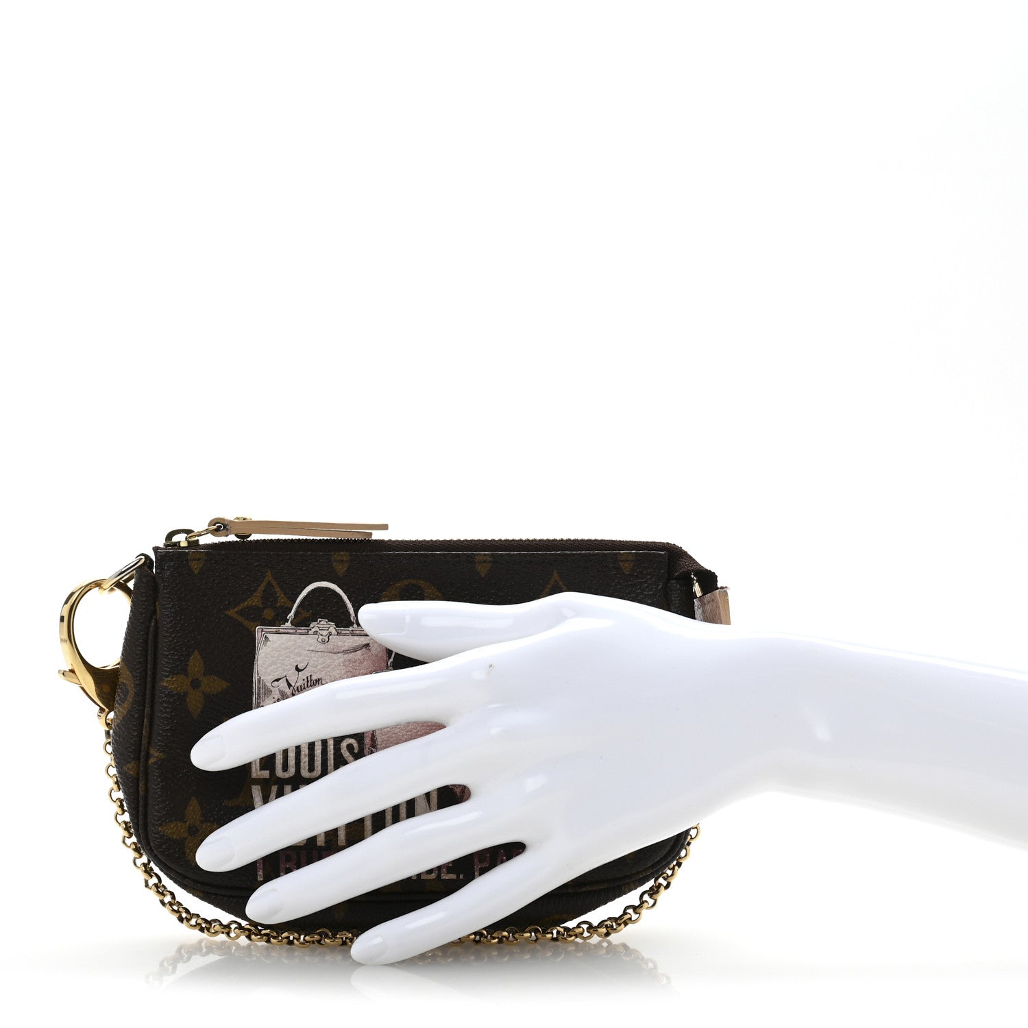 Louis Vuitton Monogram Affiche Mini Pochette Accessories 2 of 8