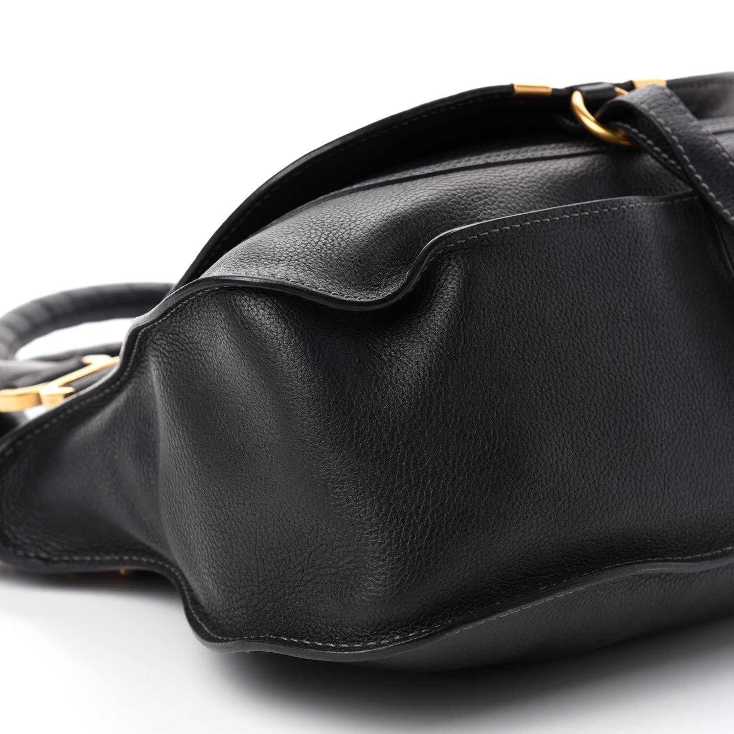 Chloe Calfskin Medium Marcie Satchel Black 6 of 10