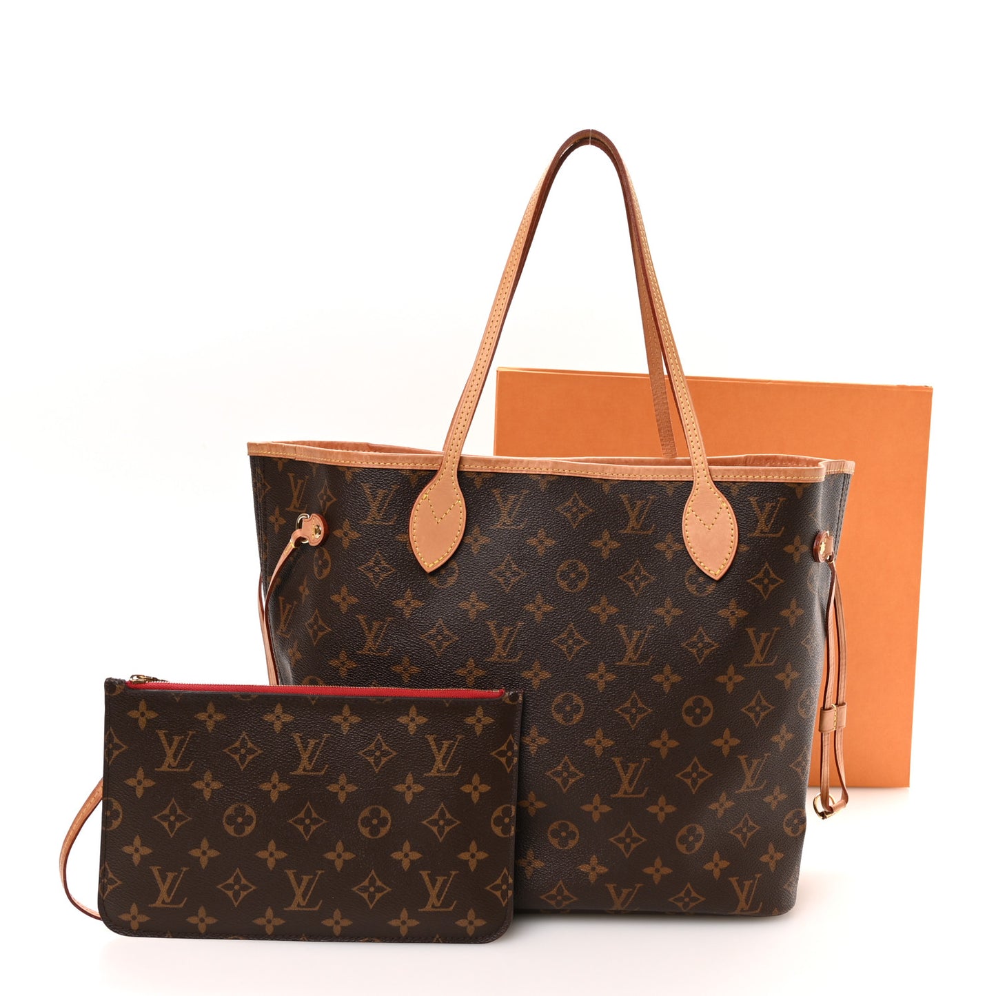 Monogram Neo Neverfull MM Cherry