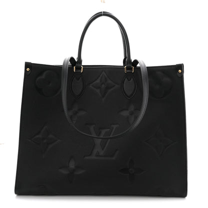 Louis Vuitton Empreinte Monogram Giant Onthego GM Black 1 of 9