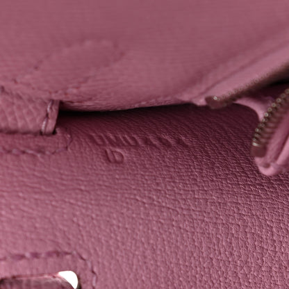 Hermes Epsom Kelly Sellier 25 Mauve Sylvestre 7 of 11
