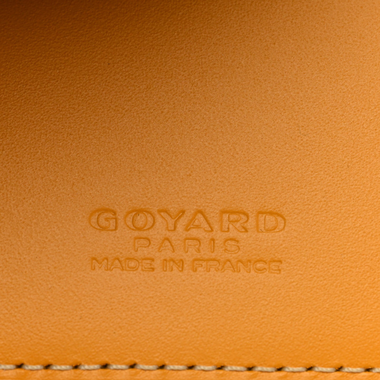 Goyardine Bi-Fold Victoire PM Wallet Yellow