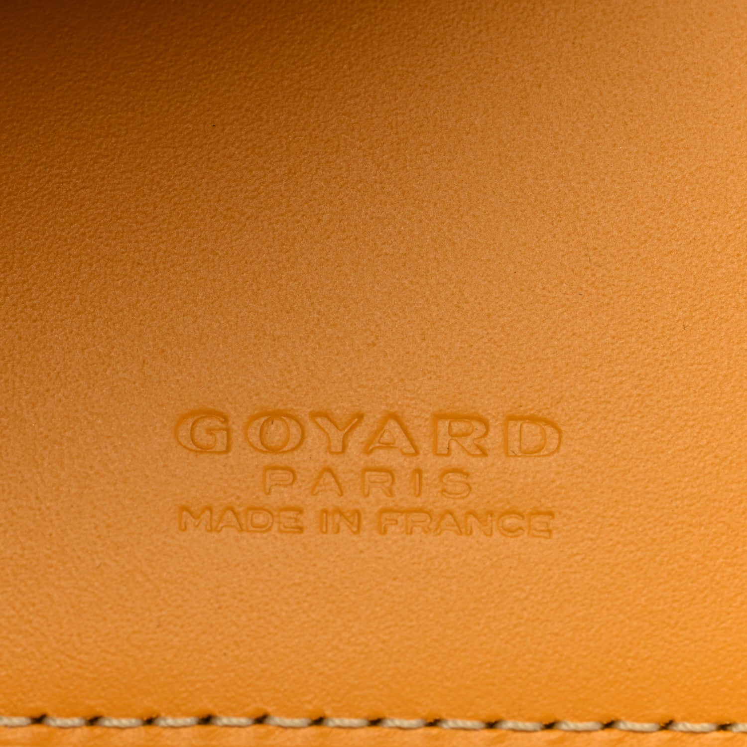 Goyard Goyardine Bi-Fold Victoire PM Wallet Yellow 6 of 8