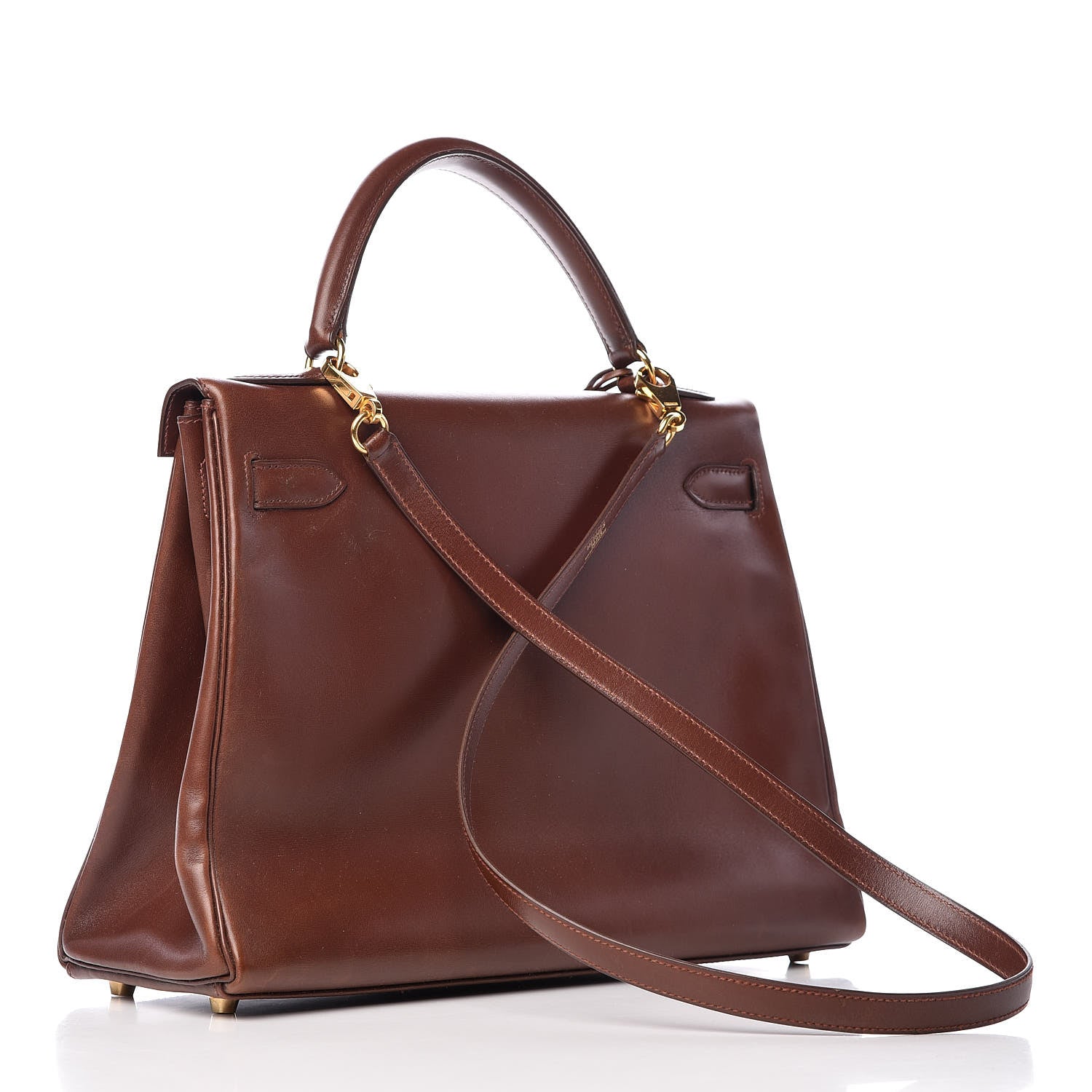 Hermes Box Kelly Retourne 32 Havane 3 of 11
