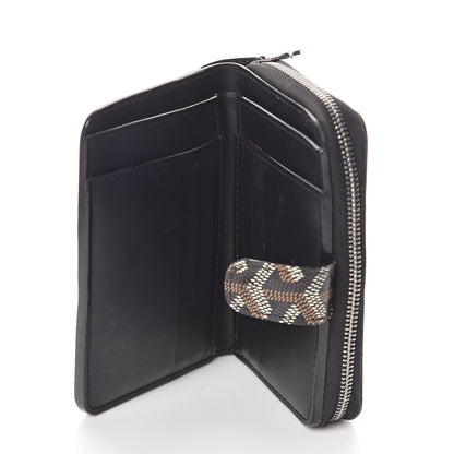 Goyard Goyardine Tuileries Wallet Black 6 of 12