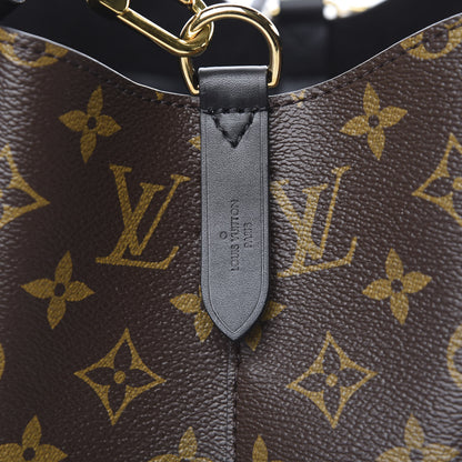 Louis Vuitton Monogram Neonoe MM Black 8 of 9