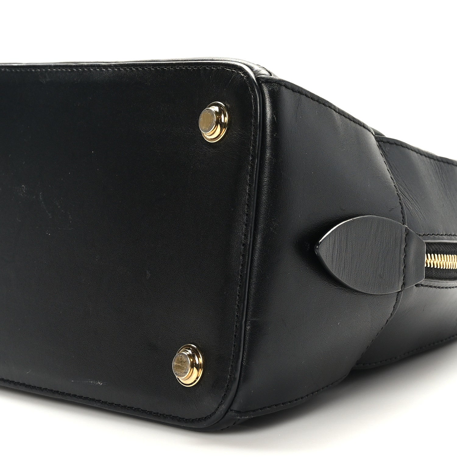 Louis Vuitton Lambskin Malletage Dora PM Black 8 of 8