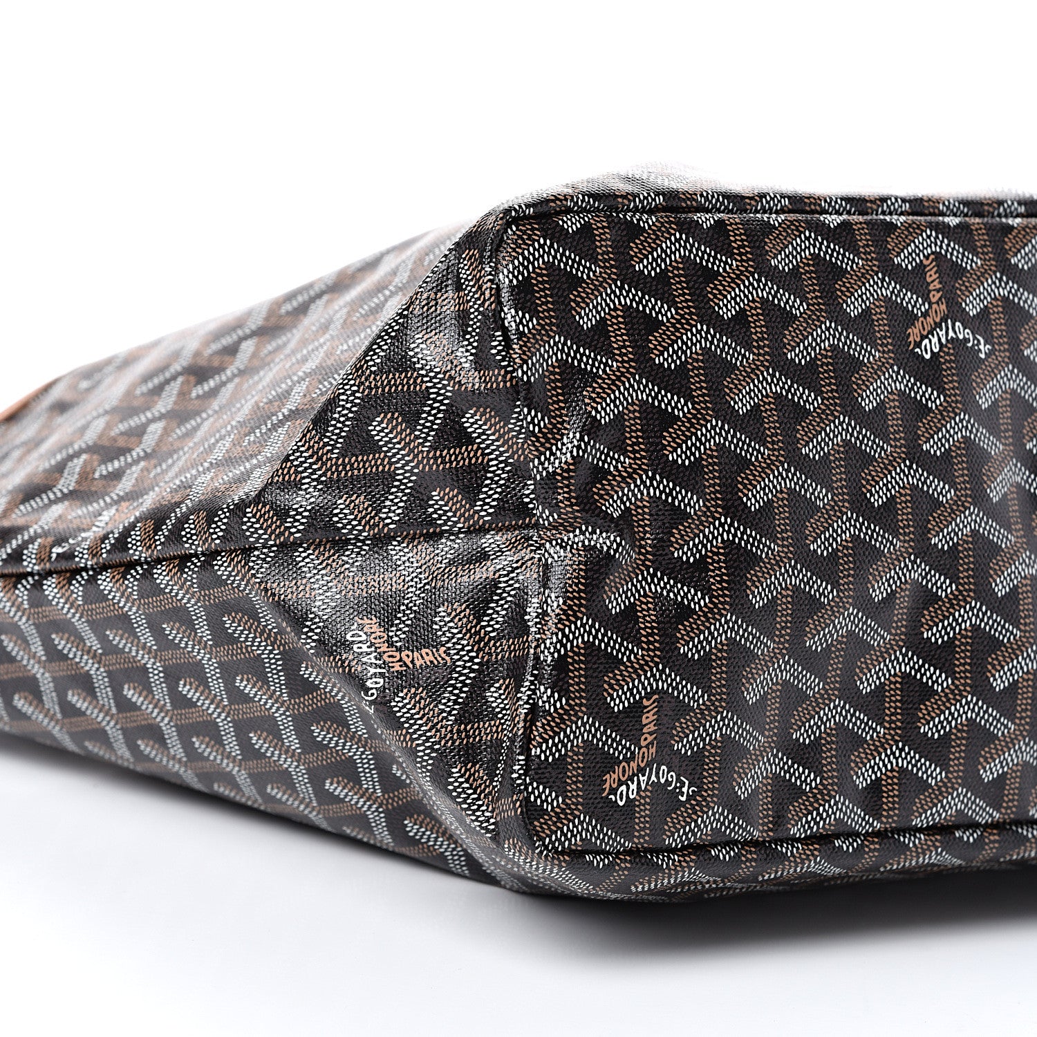 Goyard Goyardine Saint Louis PM Black Gold 9 of 10