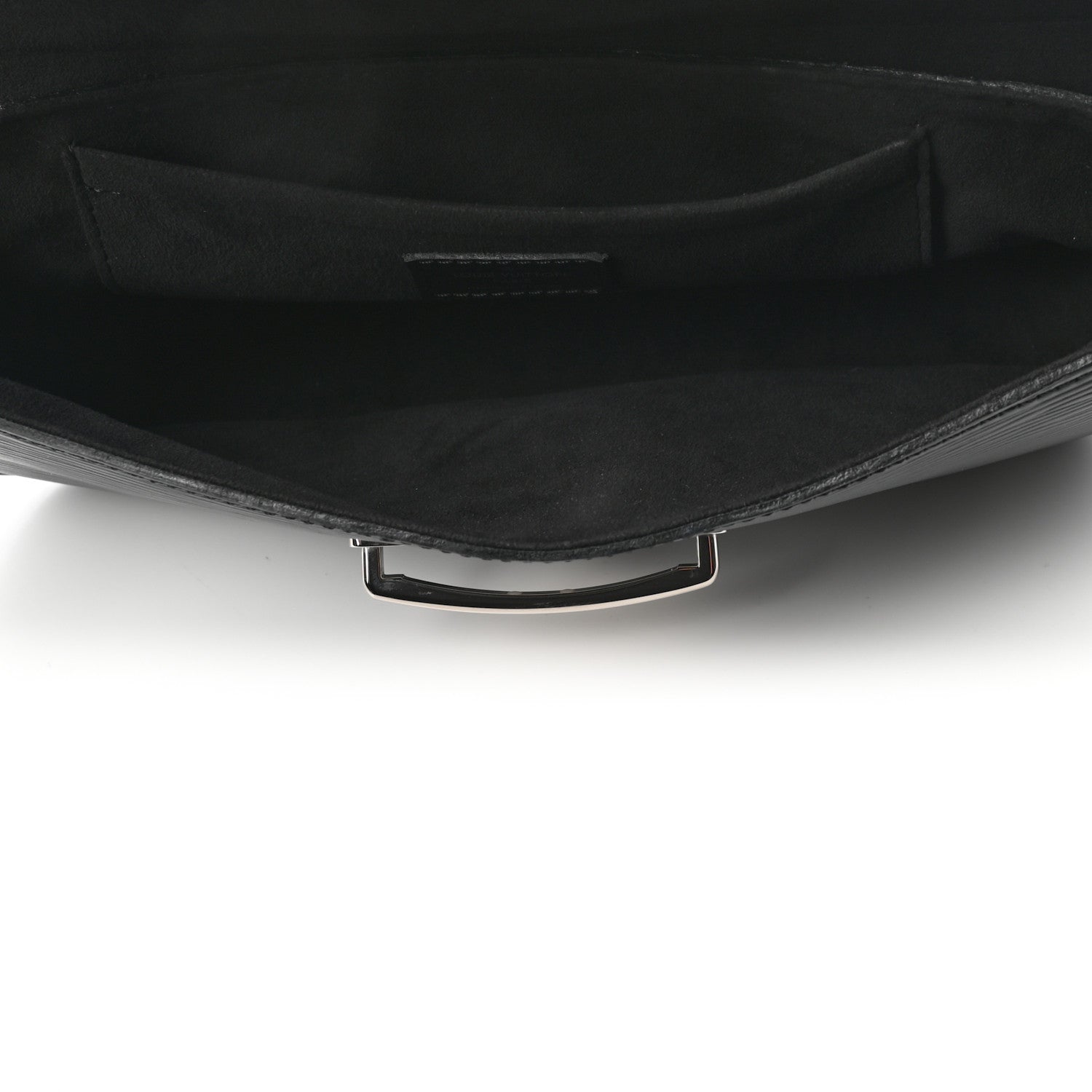 Louis Vuitton Epi Montaigne Clutch Black 4 of 4