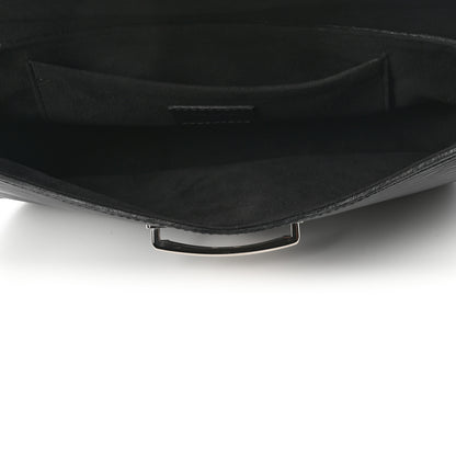 Louis Vuitton Epi Montaigne Clutch Black 4 of 4