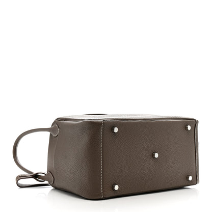 Hermes Taurillon Clemence Lindy 30 Etoupe 4 of 11