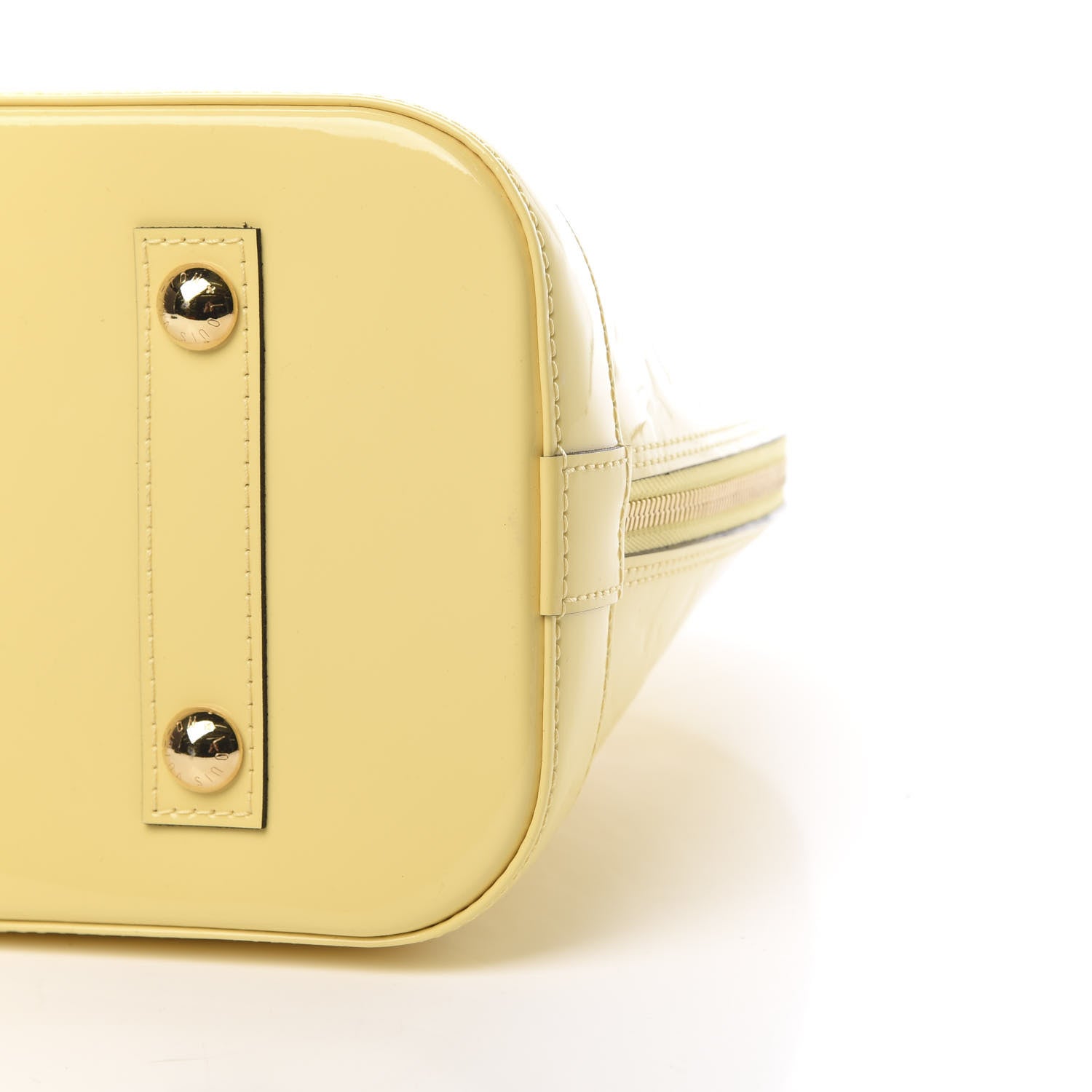 Louis Vuitton Vernis Alma PM Citrine 10 of 14