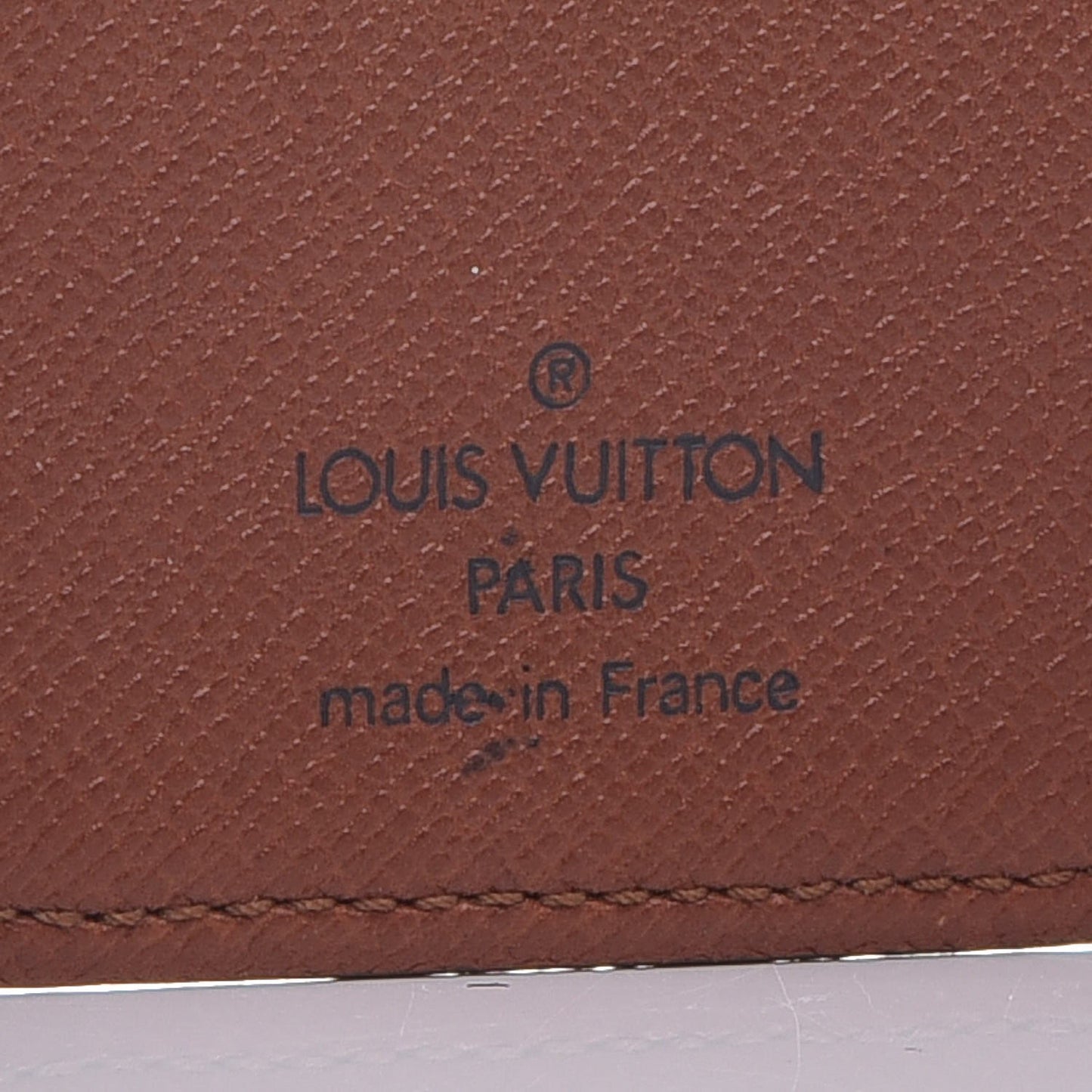 Monogram Mini Agenda Holder