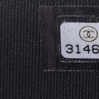 Chanel Lambskin Quilted Top Handle Flap Coin Purse With Chain Black 7 of 10