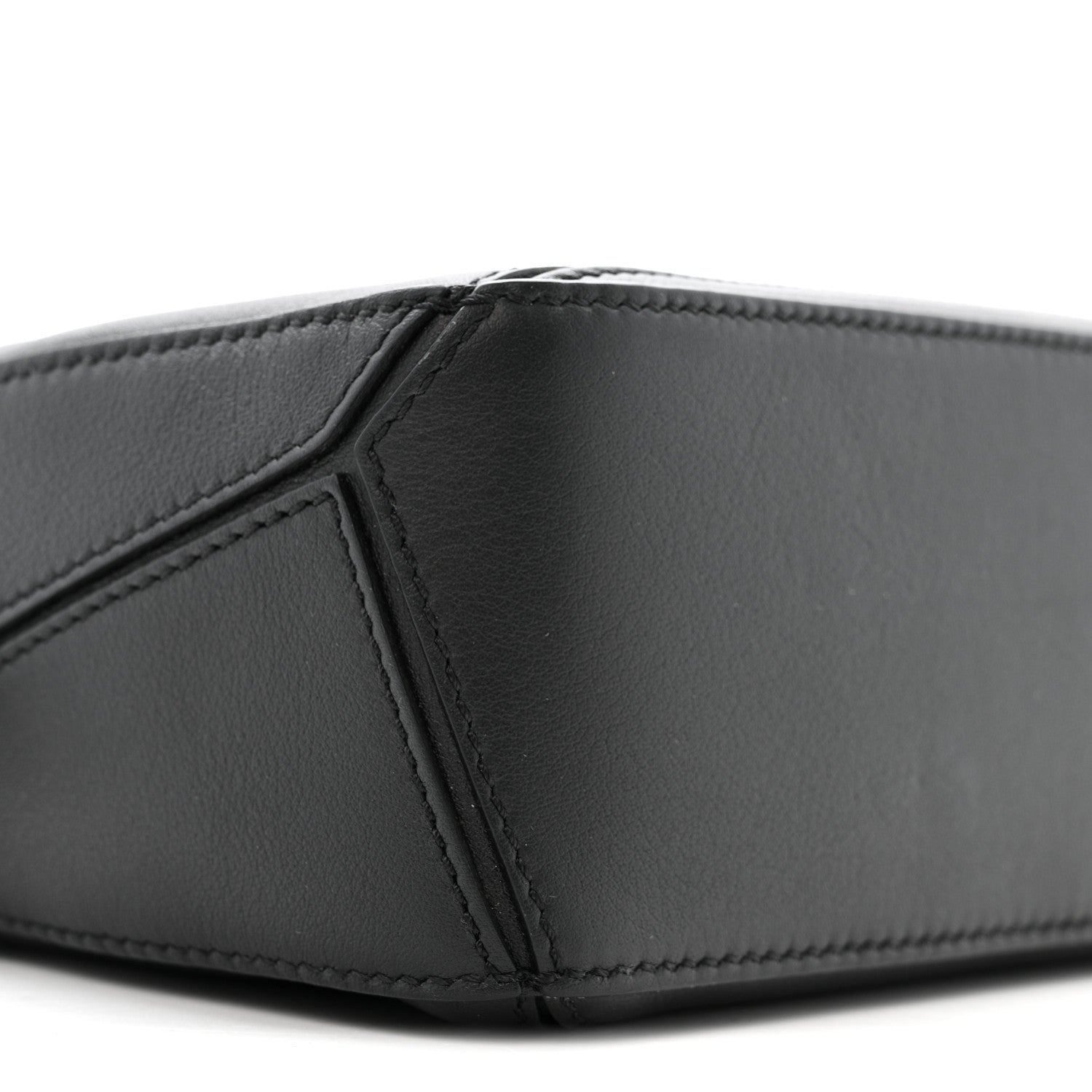 Loewe Calfskin Mini Puzzle Bag Black 8 of 10