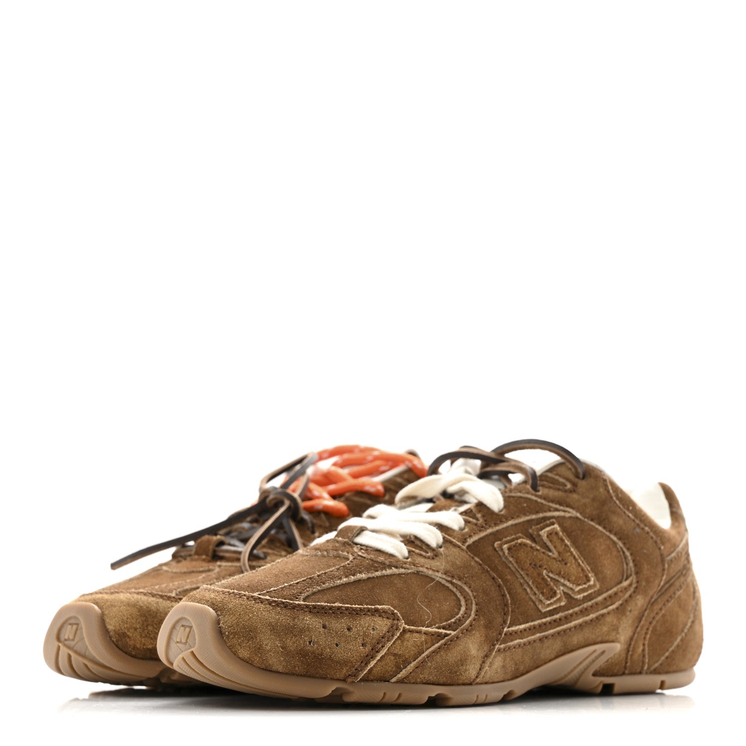 Miu Miu X NEW BALANCE Suede 530 SL Sneakers 35 Cinnamon 1766824
