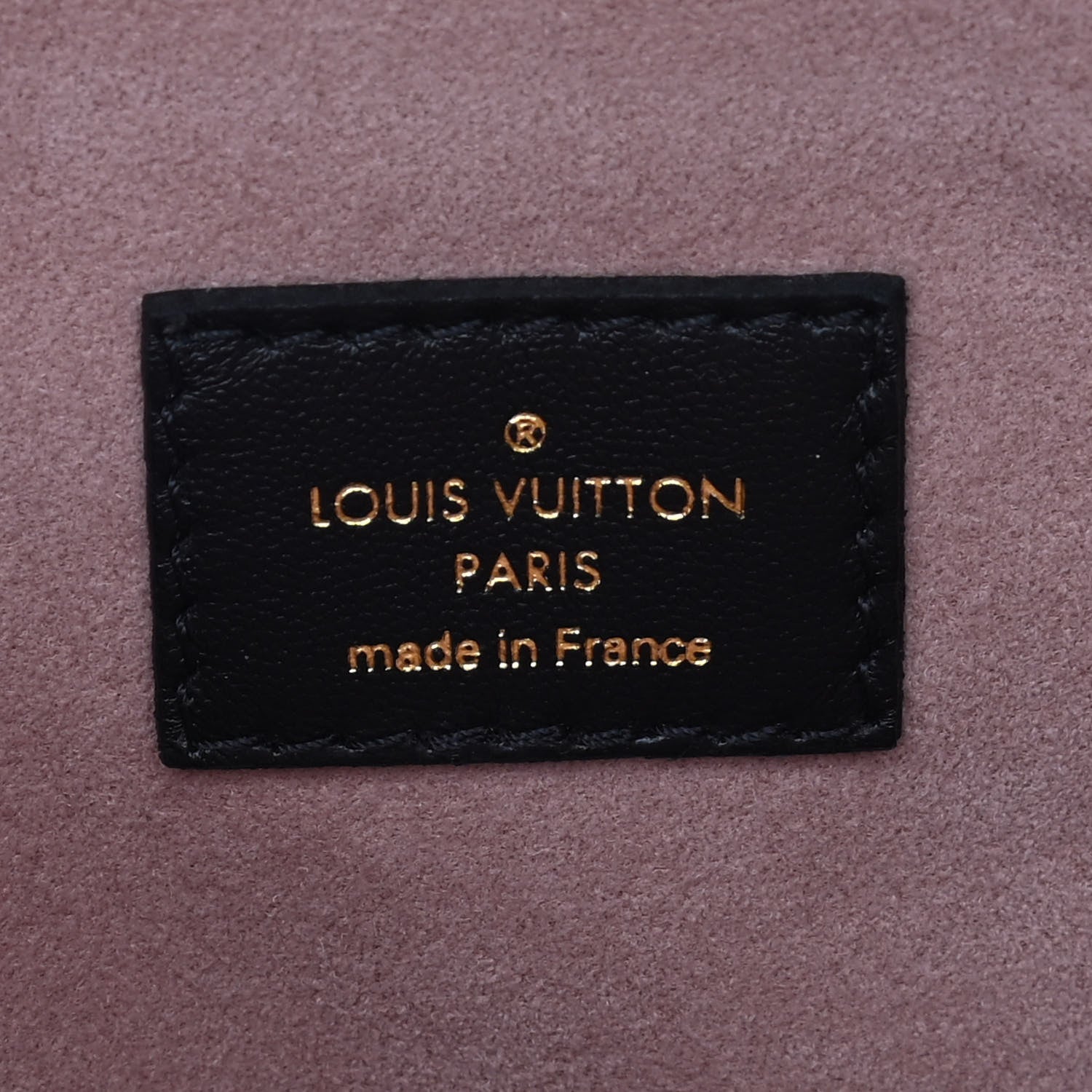Louis Vuitton Lambskin Embossed Monogram Coussin PM Black 8 of 10