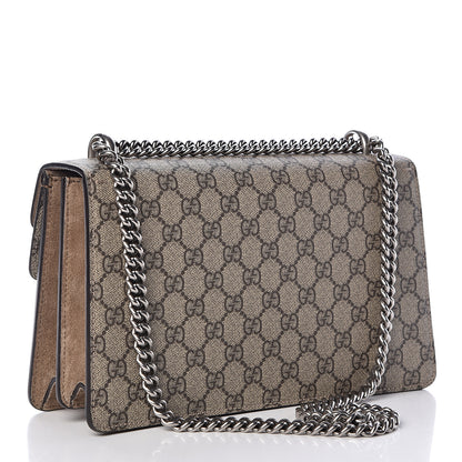 Gucci GG Supreme Monogram Small Dionysus Shoulder Bag Taupe 3 of 14