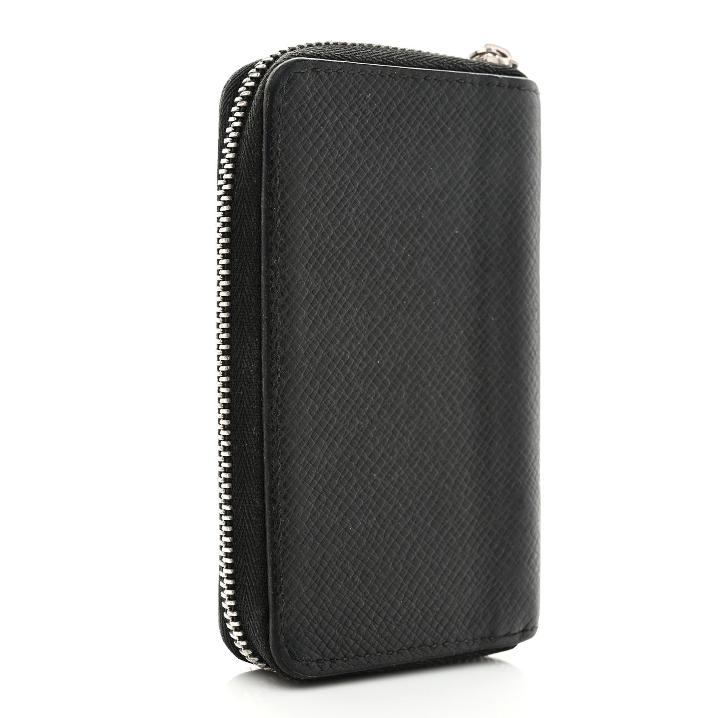 Taiga Zippy Coin Purse Vertical Black