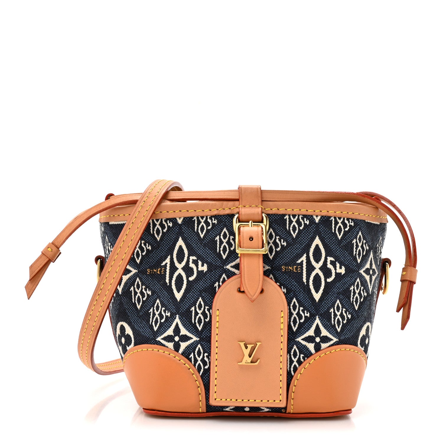 Louis Vuitton Jacquard Since 1854 Noe Blue 1 of 11