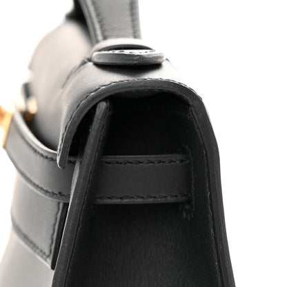 Hermes Swift Kelly Pochette Clutch Black 10 of 12