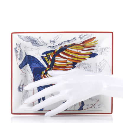 Hermes Porcelain Pegase Change Tray Anis Outremer 2 of 7