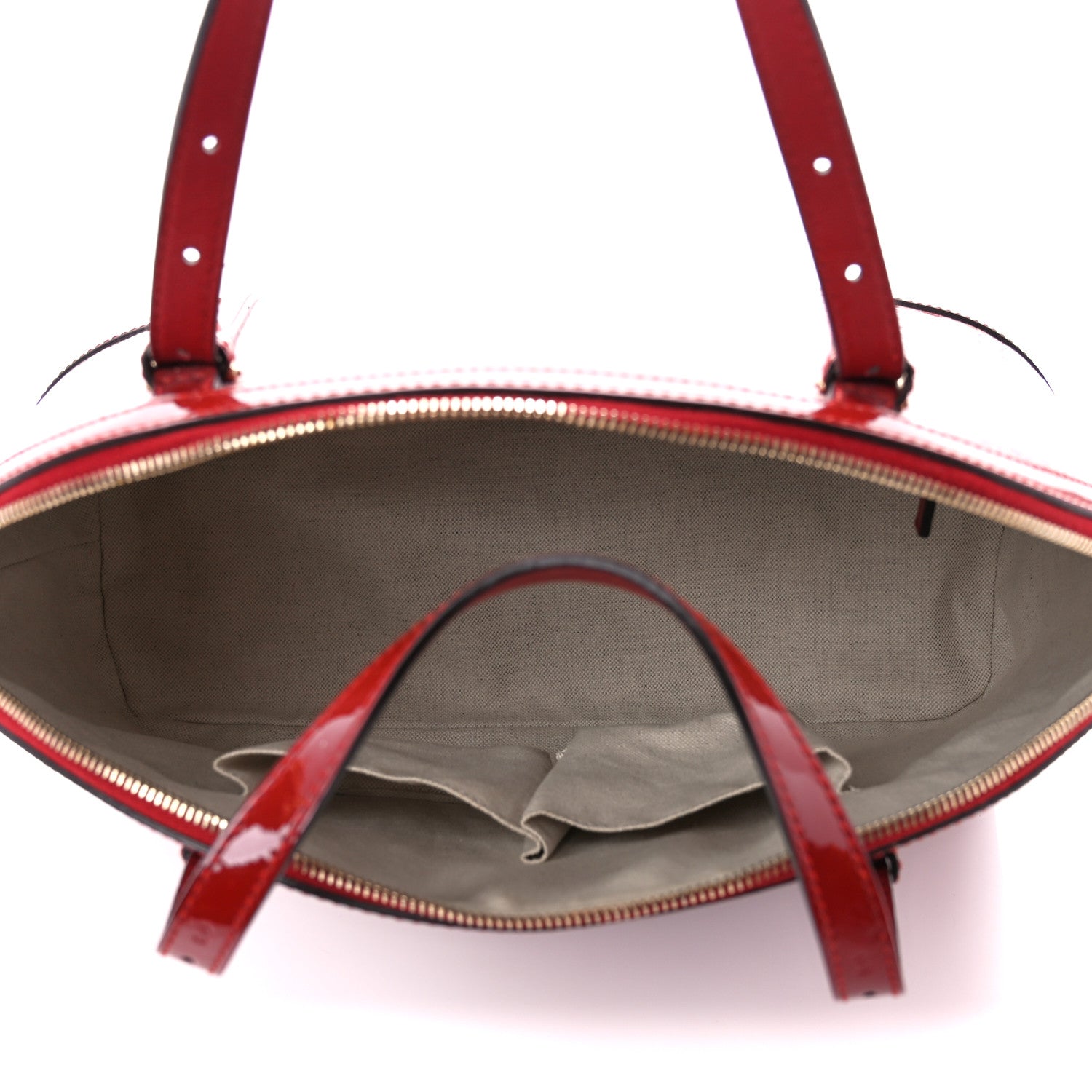 Gucci Patent Microguccissima Medium Nice Top Handle Dome Bag Rose Bed 5 of 14