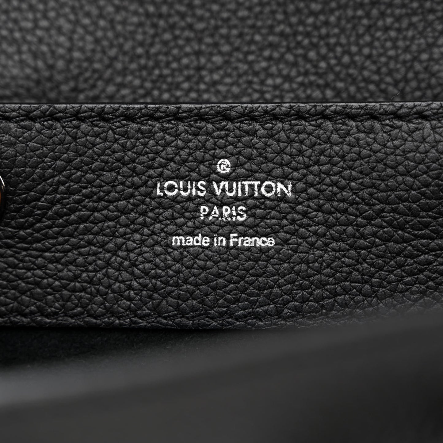 Calfskin Lockme Mini Backpack Black