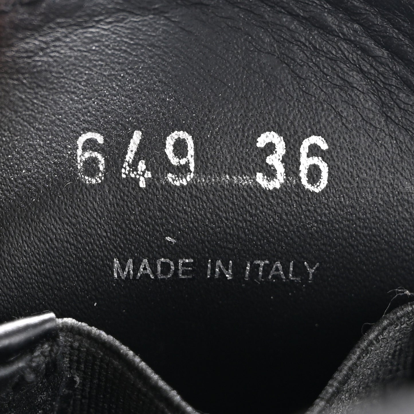 Spazzolato Rois Metal Triangle Logo Monolith 55mm Loafers 36 Black