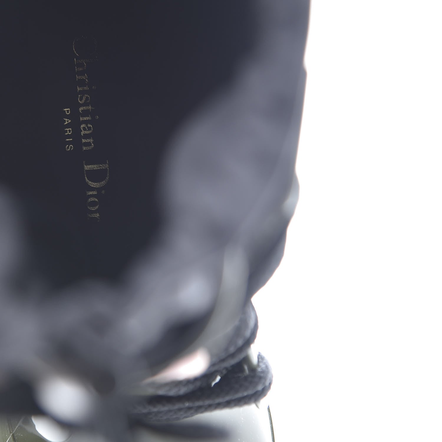 Christian Dior Shiny Rubber Diorcamp Low Boots 37 Military 7 of 9