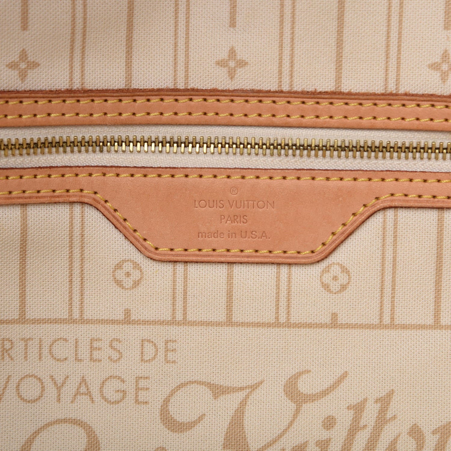 Louis Vuitton Damier Azur Neverfull MM 6 of 18