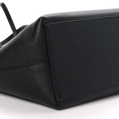 Valentino Garavani Grained Calfskin Rockstud Shoulder Tote Black 8 of 9
