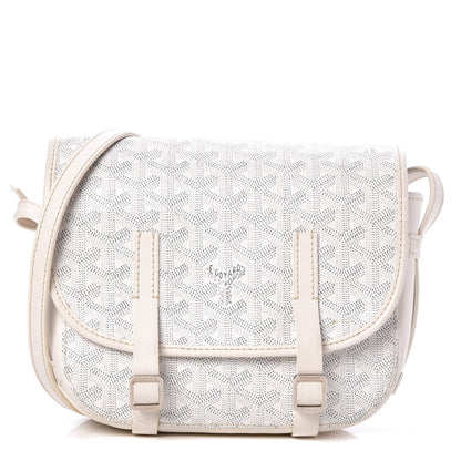 Goyard Goyardine Belvedere PM Messenger Bag White 1 of 12