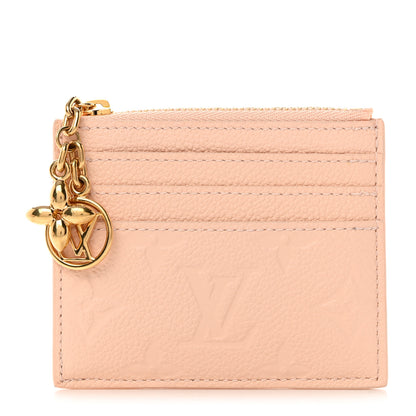 Louis Vuitton Empreinte LV Charms Card Holder Chamallow Pink 1 of 6