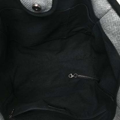 Chanel Canvas Deauville Large Tote Grey 5 of 15