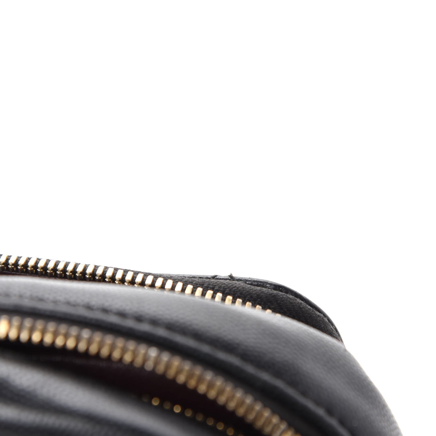 Caviar Quilted Medium Business Affinity Camera Case Black