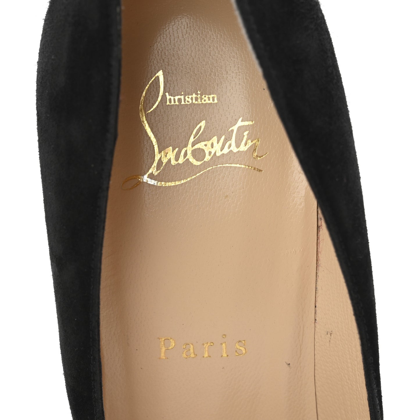 Suede Pigalle Follies 100 Pumps 38 Black