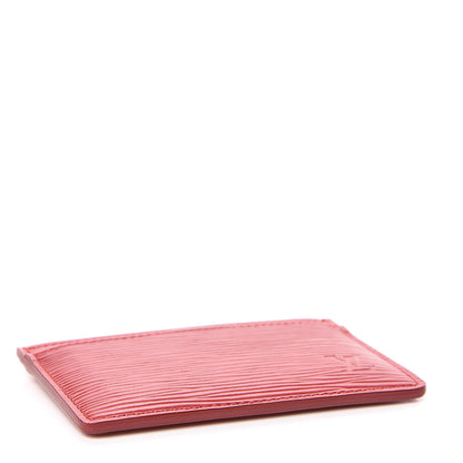 Louis Vuitton Epi Card Holder Carmine 4 of 7