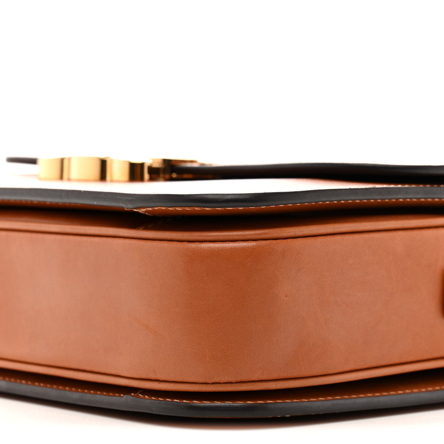 Celine Natural Calfskin Medium Triomphe Tan 12 of 15
